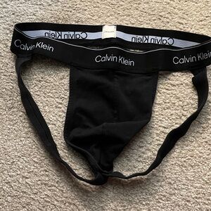 Calvin Klein Men's Black Jock Strap
